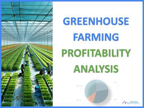 Greenhouse crops profitability infographic