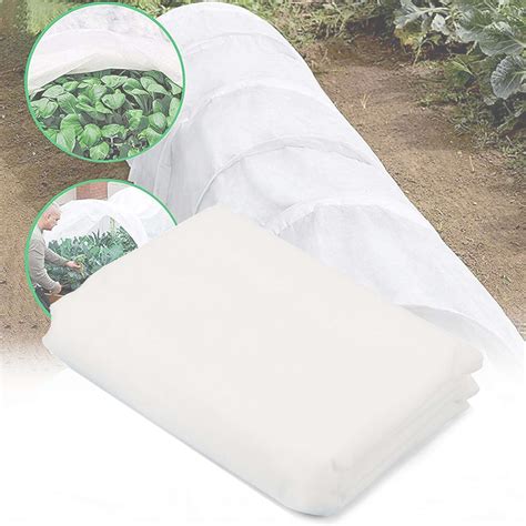 illustration of frost cloth, shade cloth, and insect netting comparison
