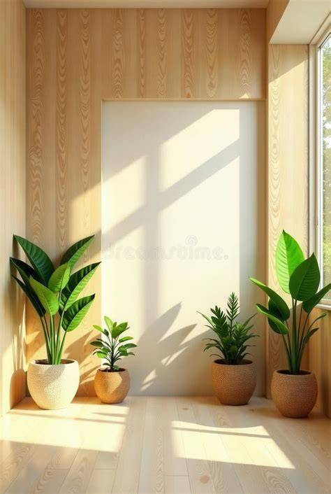 Indoor scene with waxy-leaved plants