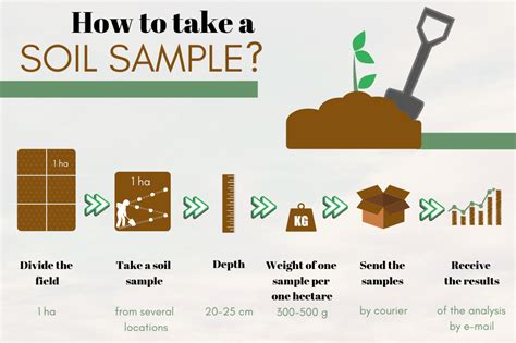 soil testing process infographic
