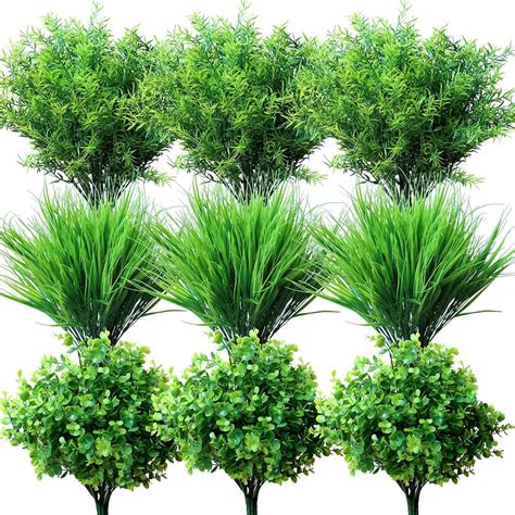outdoor artificial shrubs for patios and decks