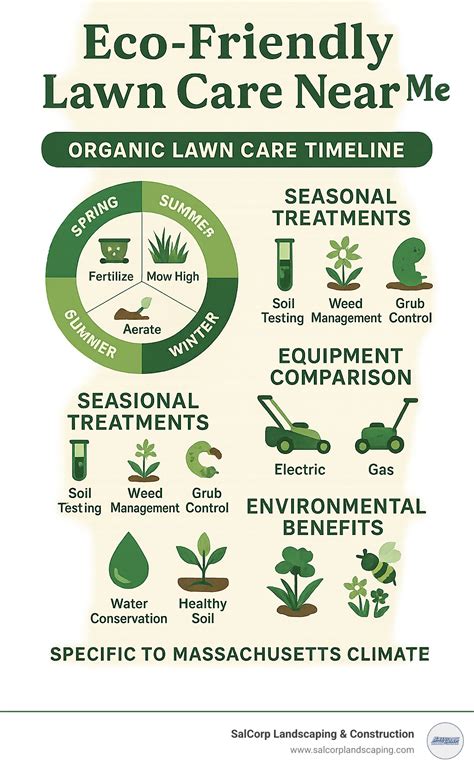 lawn care infographic for Raleigh climate