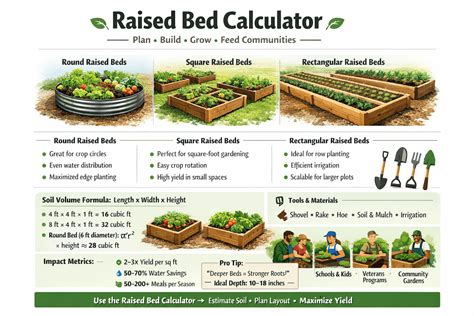 soil volume for raised bed illustration