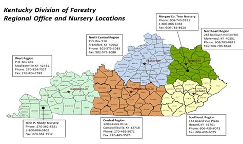 Kentucky state seedling nurseries and varieties