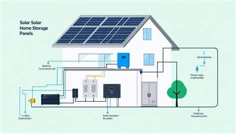 solar cover storage system diagram