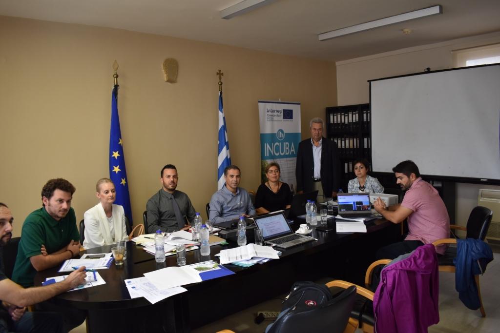 2nd Project Meeting of the European project INCUBA